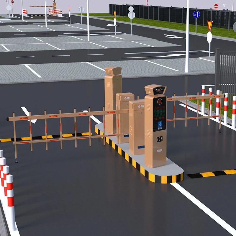 Gate Barrier Parking System - Technologia radarowa System parkowania RFID Szlaban