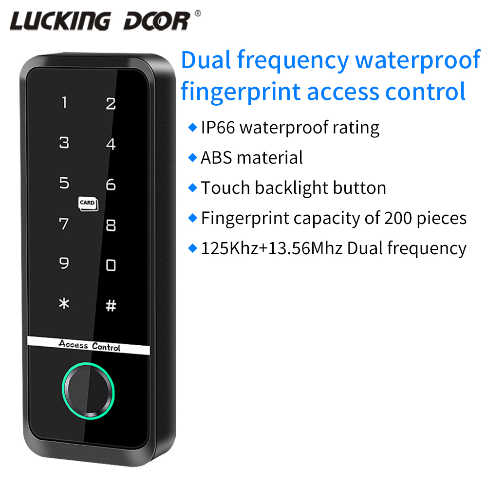 Access Control System Rfid Kit - Zestaw do zewnętrznej klawiatury kontroli dostępu