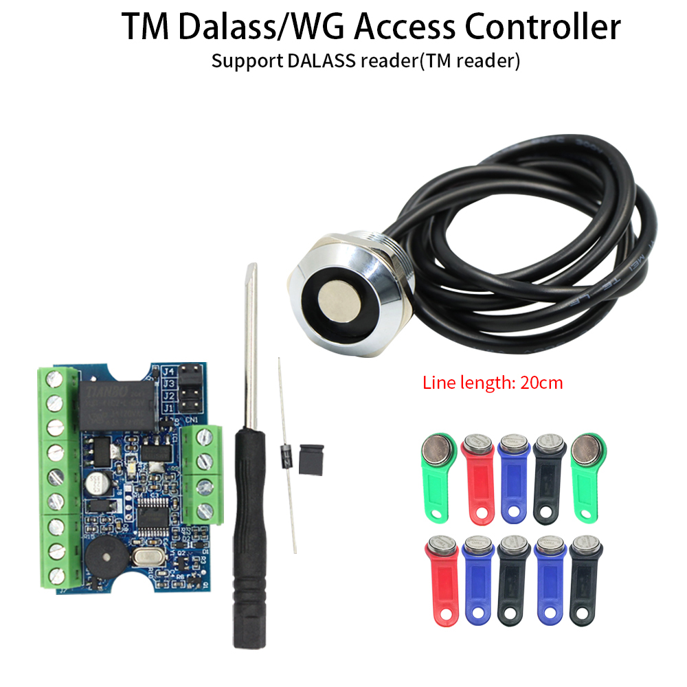 Access Control System Rfid Kit - Zestawy kontrolera dostępu Dallas TM1990 z