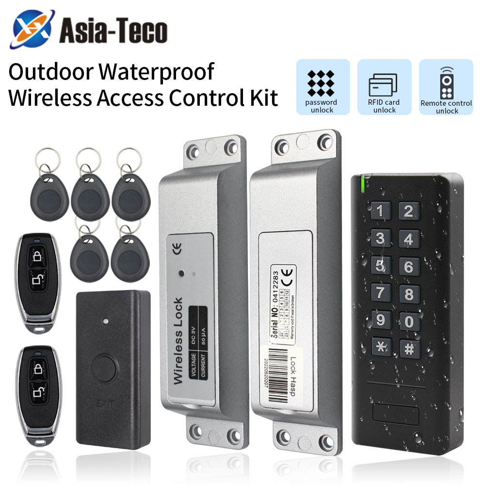 Access Control System Rfid Kit - Wodoodporne bezprzewodowe zestawy kontroli dostępu Elektroniczna