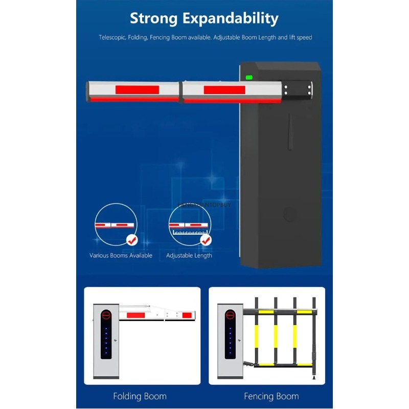 Gate Barrier Parking System - Inteligentny system parkowania: Bariera z ramieniem