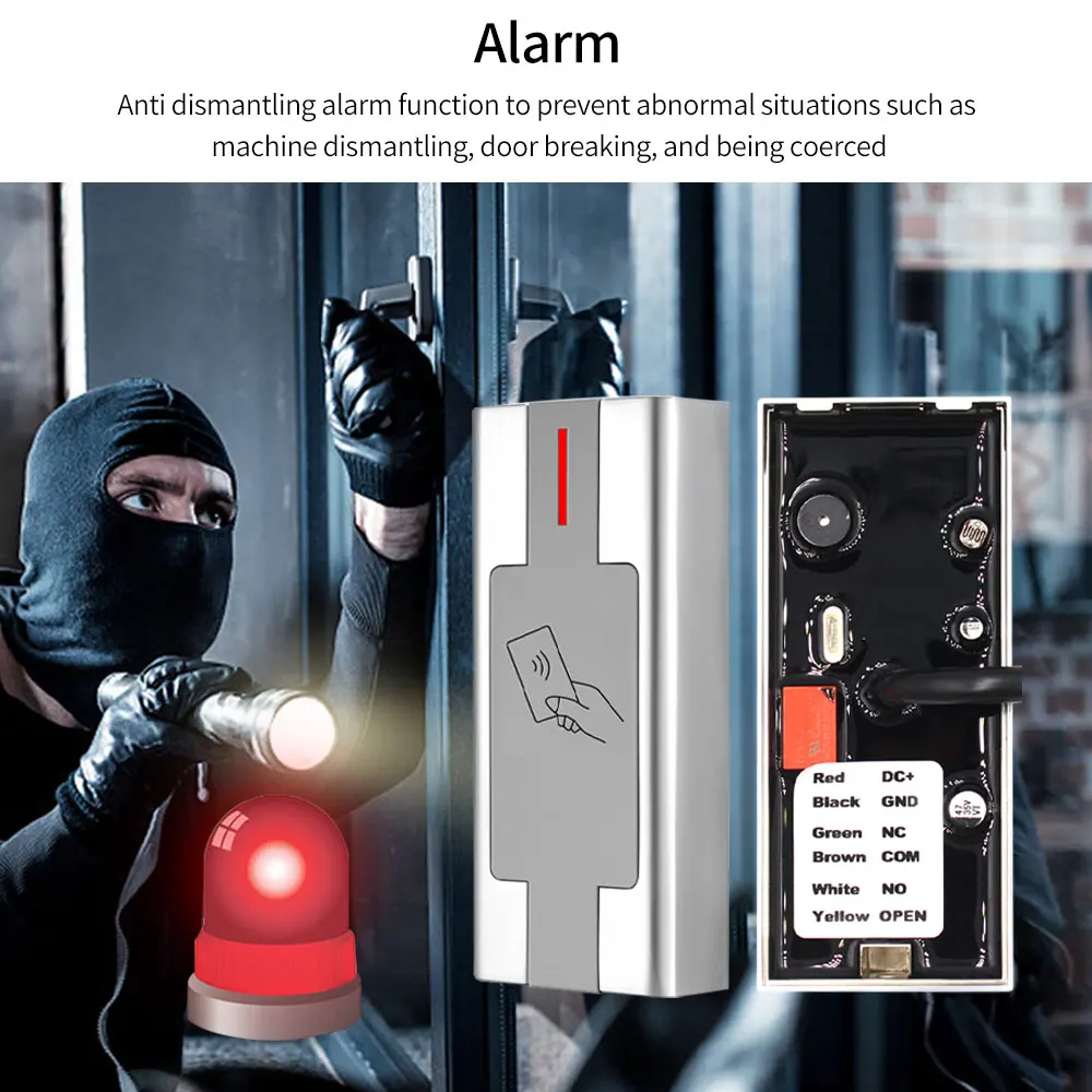 Access Control System Rfid Kit - Zestawy kontroli dostępu RFID ze stopu