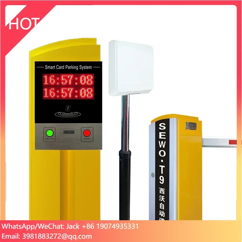 Gate Barrier Parking System - Inteligentny system zarządzania parkingiem SEWO z