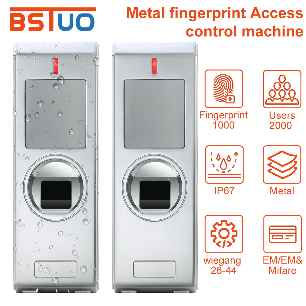Access Control System Rfid Kit - IP67 wodoodporny kontroler dostępu linii papilarnych