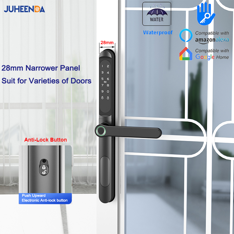 Door Access Control Keypad Rfid - Aplikacja TTLock Inteligentny aluminiowy zamek do