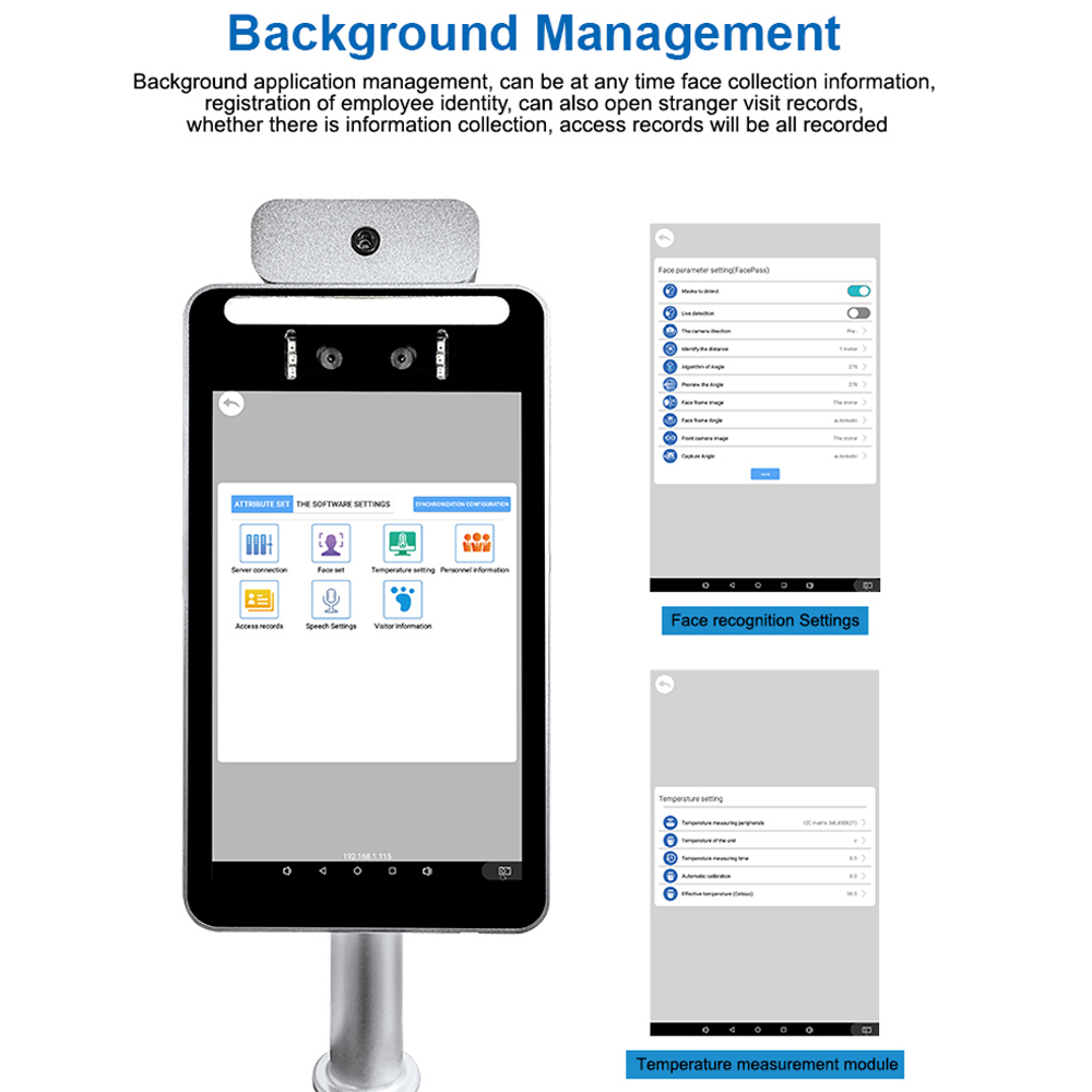 Terminal rozpoznawania twarzy  – Face Recognition Access Control Terminal recenzja i cena