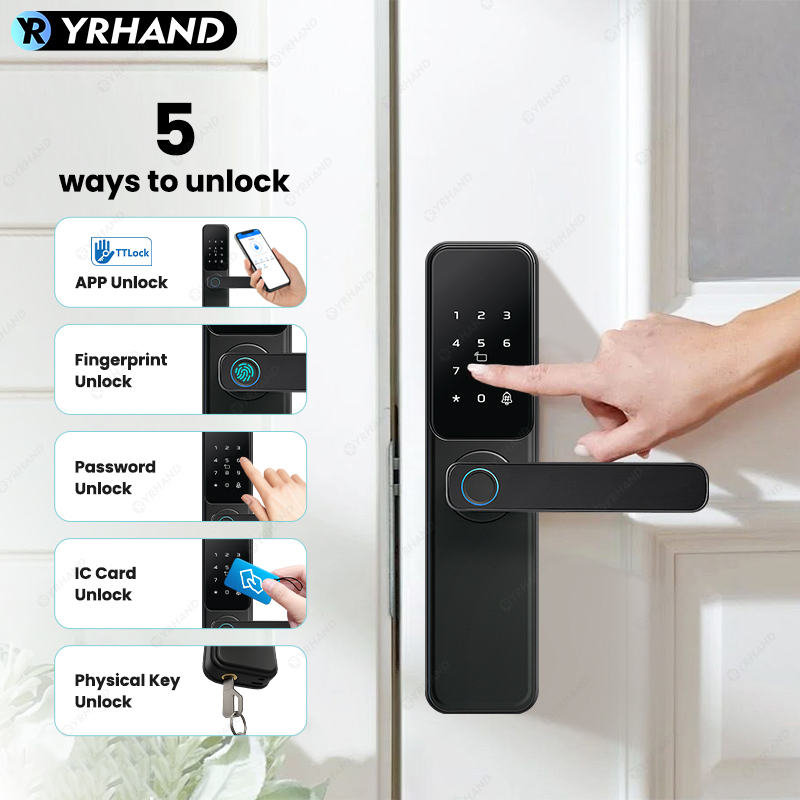Aplikacja Bluetooth TTLock, za – Fingerprint Access Control Door recenzja i cena