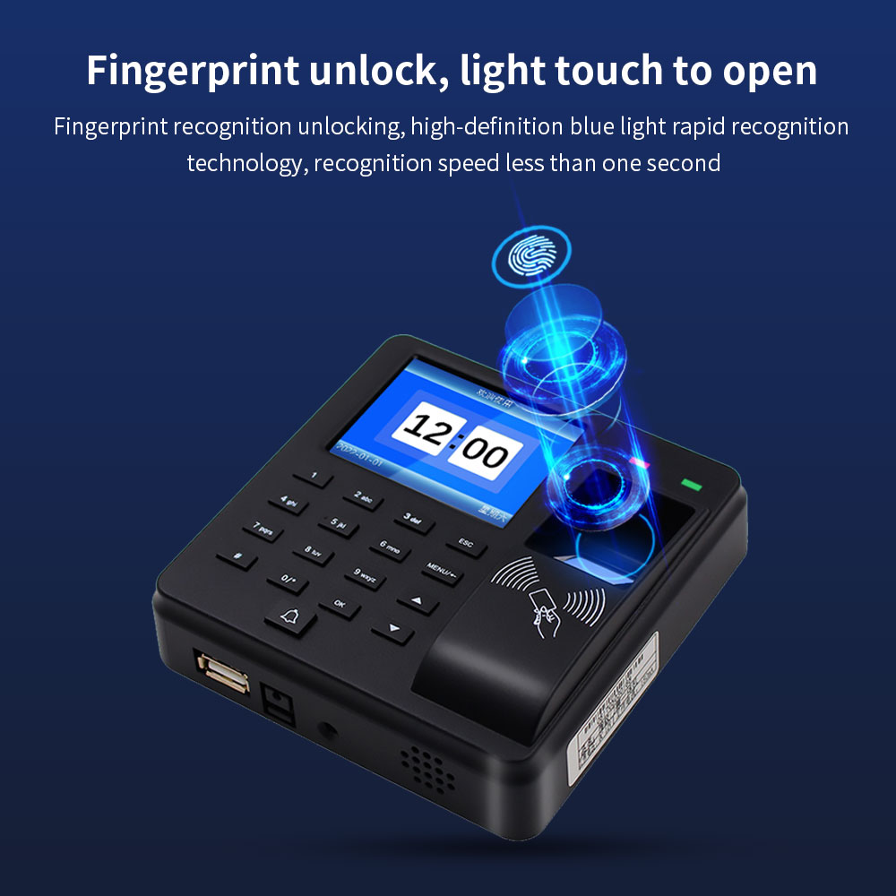Biometryczny system obecności  – Biometric Time Attendance Machine recenzja i cena