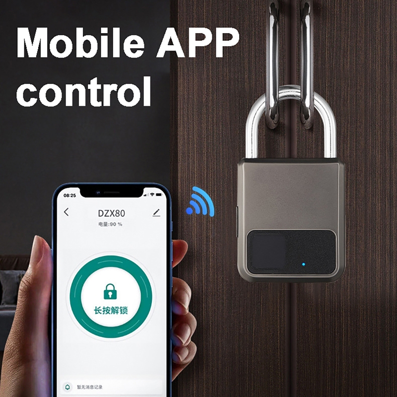Inteligentna kłódka Tuya z 20  – Fingerprint Access Control Door recenzja i cena