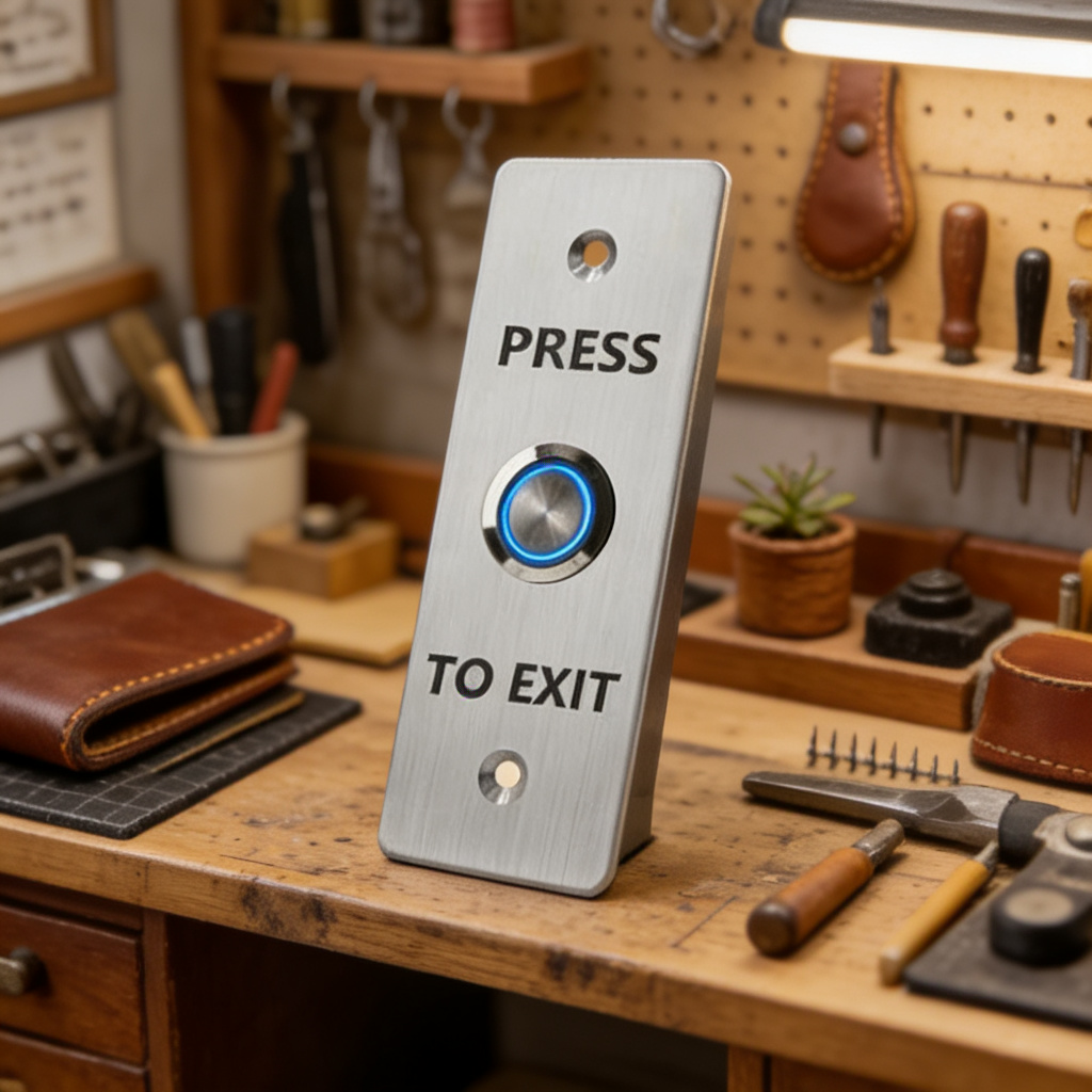 Podświetlany przycisk wyjścia  – Exit Button Push To Release recenzja i cena