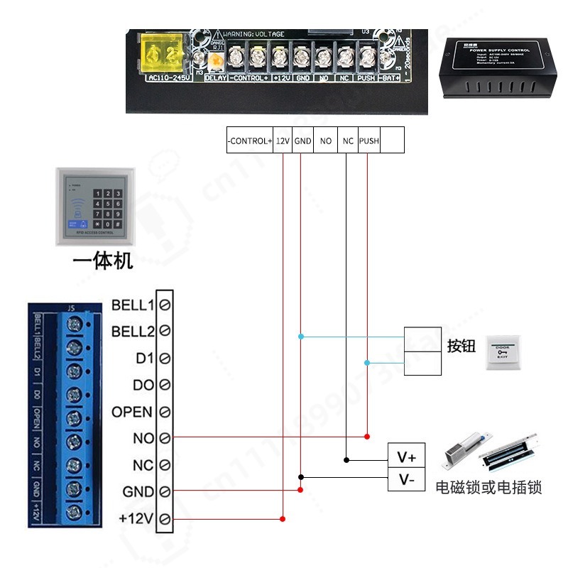 Zasilacz do kontroli dostępu 1 – Access Control Power Supply 12V 5A recenzja i cena