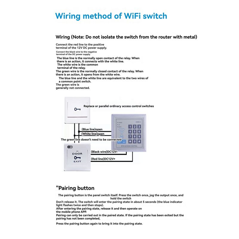 B27B WiFi Bezprzewodowy Przyci – Exit Button Push To Release recenzja i cena