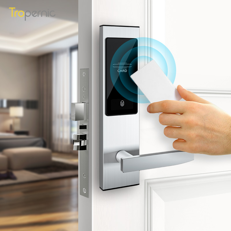 Tropernic karta Rfid zamek drz – Hotel Lock Card System recenzja i cena