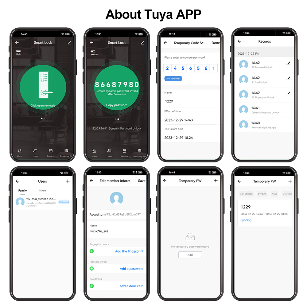 WiFi Tuya APP biometryczny int – Door Access Control Keypad Rfid recenzja i cena