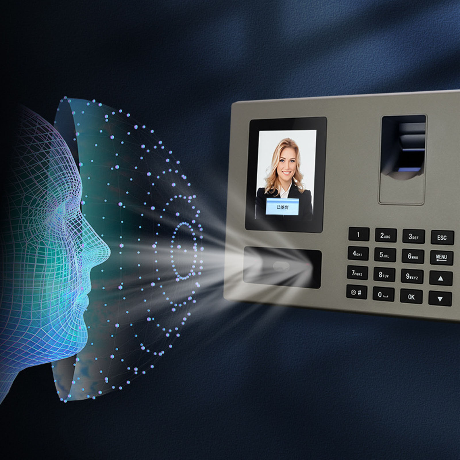 Rejestrator czasu pracy, biome – Biometric Time Attendance Machine recenzja i cena