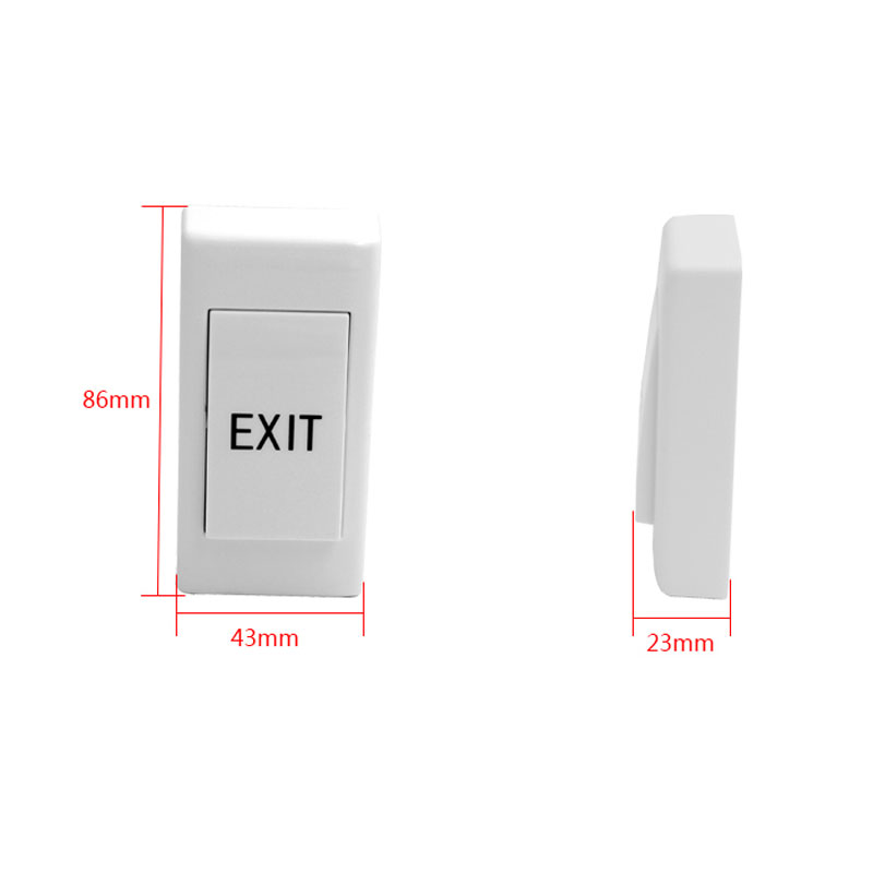 10 szt. Mini Przycisk Wyjścia  – Exit Button Push To Release recenzja i cena