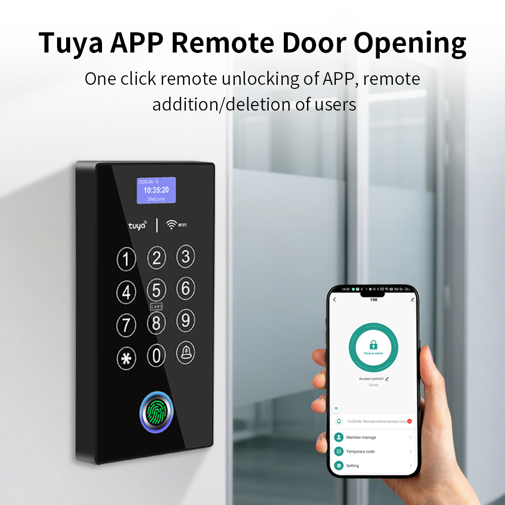 Klawiatura kontroli dostępu z  – Door Access Control Keypad Rfid recenzja i cena