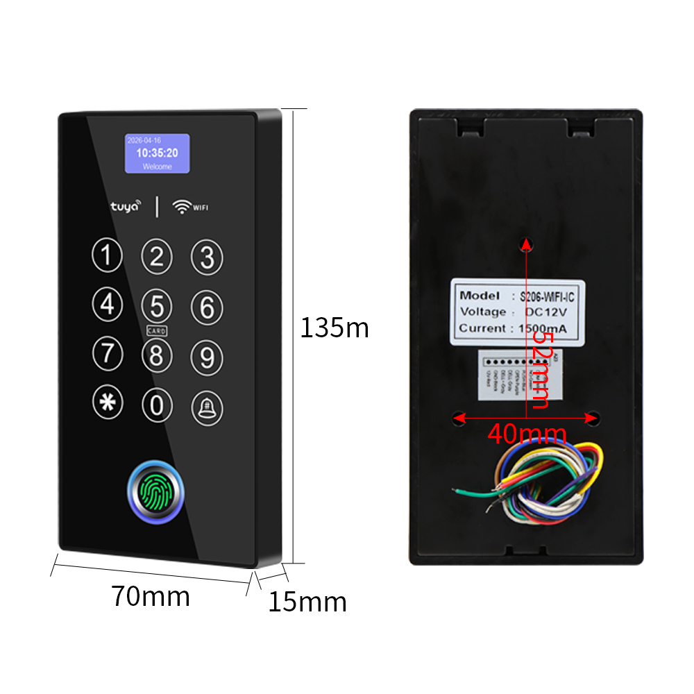 Klawiatura kontroli dostępu z  – Door Access Control Keypad Rfid recenzja i cena