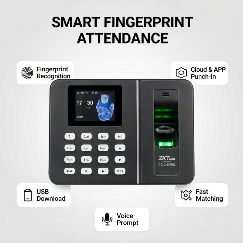 ZKTeco WX3960 – urządzenie do  – Biometric Time Attendance Machine recenzja i cena
