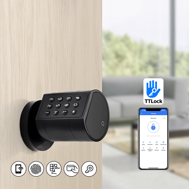 Inteligentny, cylindryczny zam – Fingerprint Access Control Door recenzja i cena