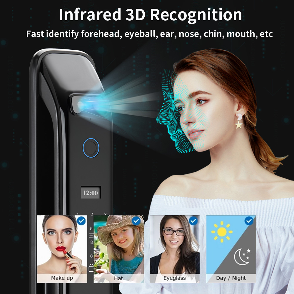 Zamek do drzwi cyfrowy 3D z ro – Fingerprint Access Control Door recenzja i cena