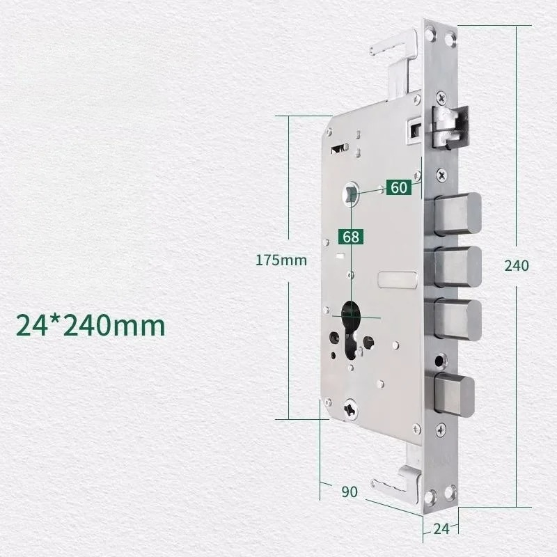 Korpus zamka do drzwi antywłam – Fingerprint Access Control Door recenzja i cena