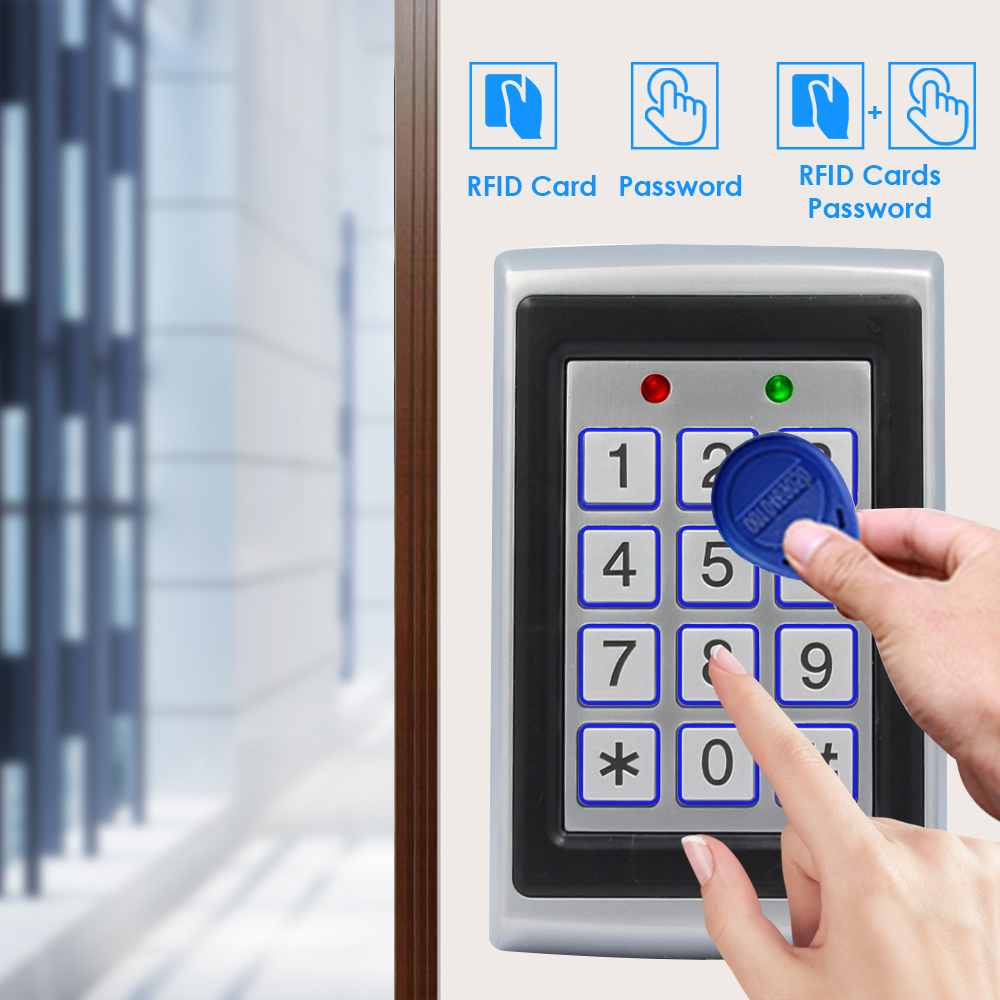 RFID metalowa kontrola dostępu – Door Access Control Keypad Rfid recenzja i cena