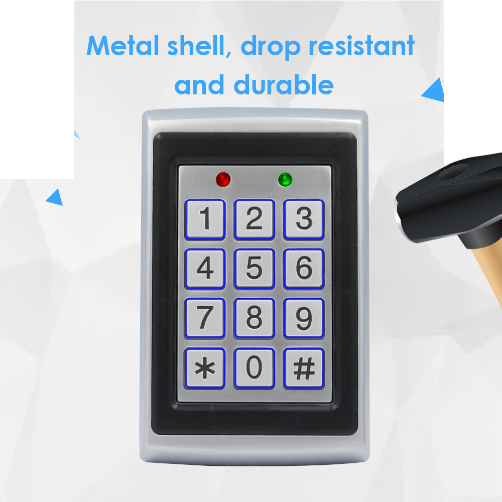 RFID metalowa kontrola dostępu – Door Access Control Keypad Rfid recenzja i cena