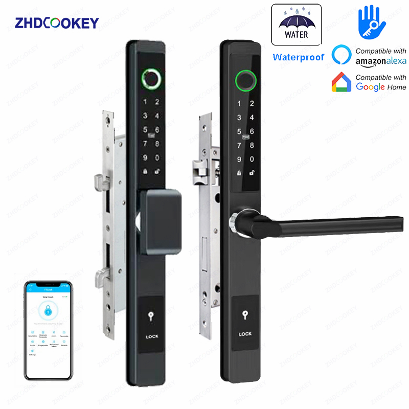 ZHDCOOKEY Biometryczny Cyfrowy – Door Access Control Keypad Rfid recenzja i cena
