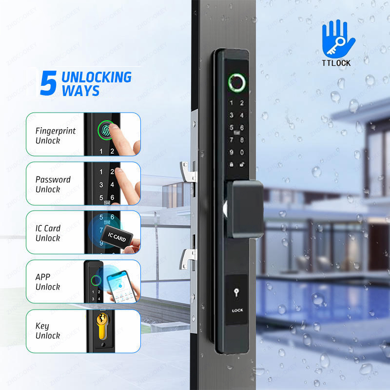 ZHDCOOKEY Biometryczny Cyfrowy – Door Access Control Keypad Rfid recenzja i cena