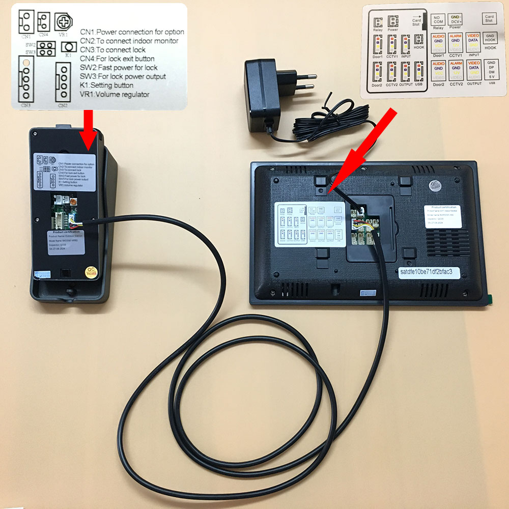 Tuya 1080P 7-calowy kolorowy e – Access Control System Rfid Kit recenzja i cena