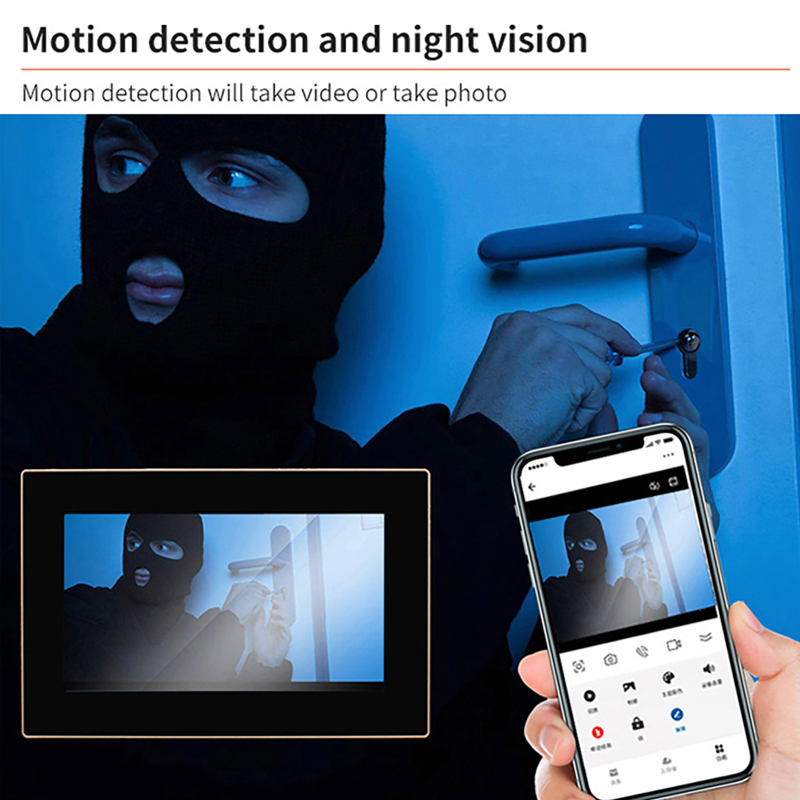 Tuya 1080P Wifi Wideodomofon z – Access Control System Rfid Kit recenzja i cena