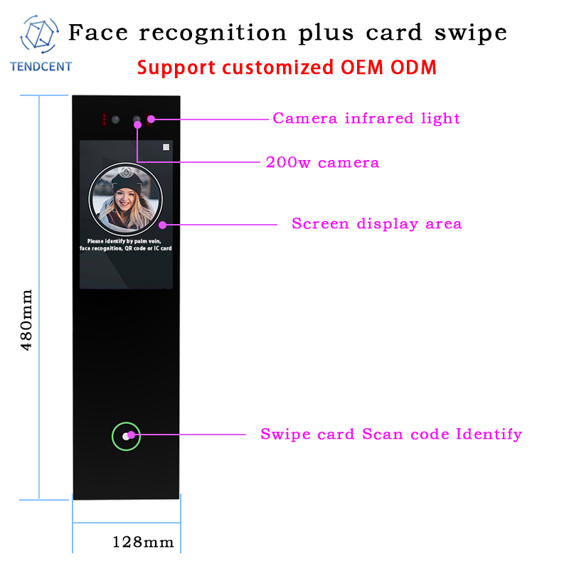 Terminal kontroli dostępu do w – Face Recognition Access Control Terminal recenzja i cena