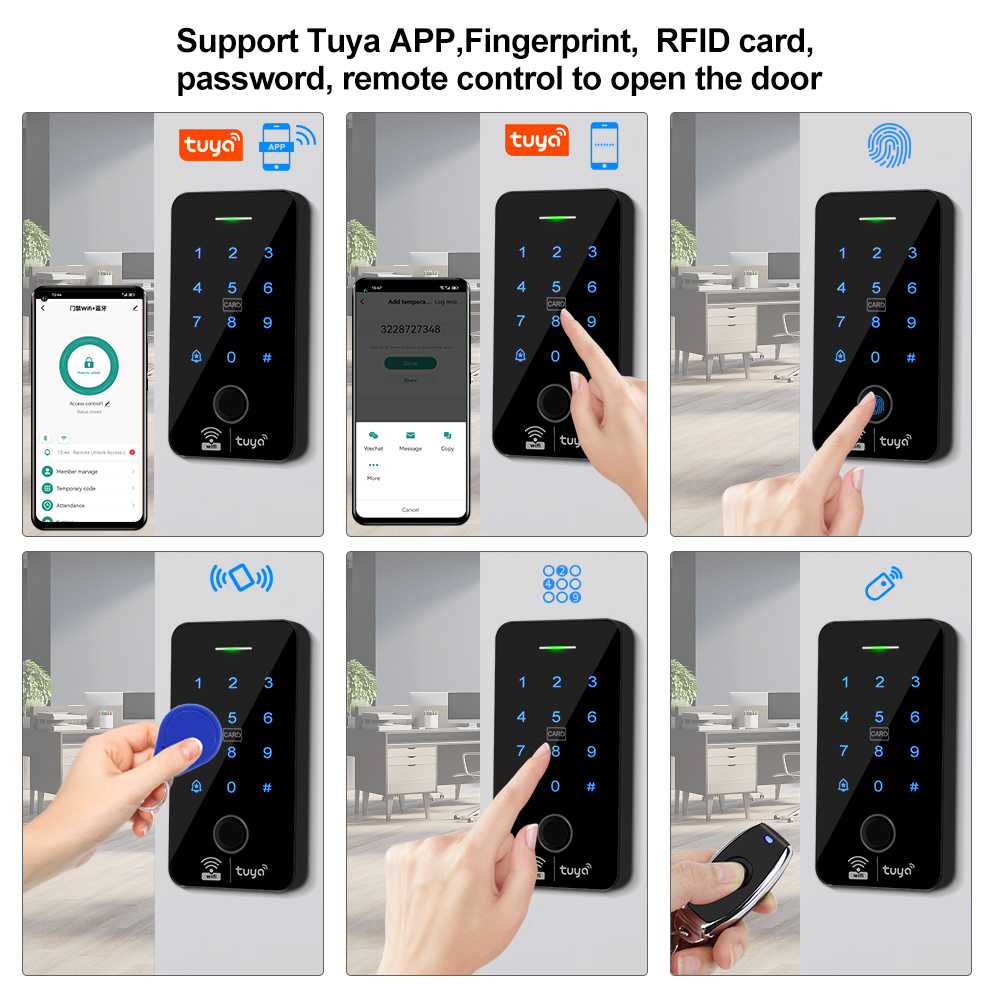 Wifi Bluetooth Tuya APP System – Access Control System Rfid Kit recenzja i cena